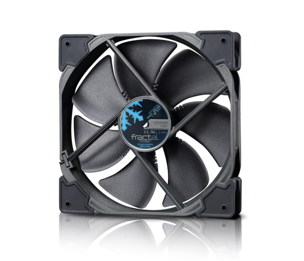FRACTAL DESIGN 140mm Venturi HP PWM Black FD-FAN-VENT-HP14-PWM-BK - 331204 - zdjęcie